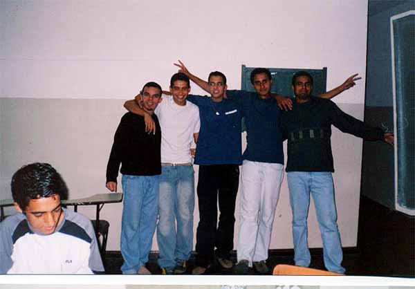 Fernando, Beto, Felipe, Joo,Mario e Danilo, acho que nos ltimos dias de aula